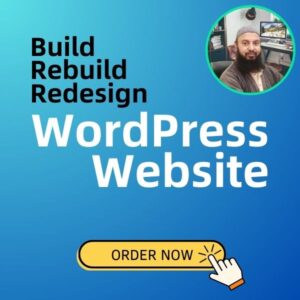 Build Rebuild Redesign WordPress Website