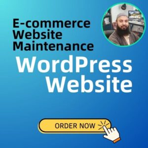 WordPress E-commerce Website Maintenance