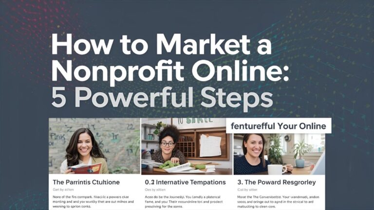 How to Market a Nonprofit