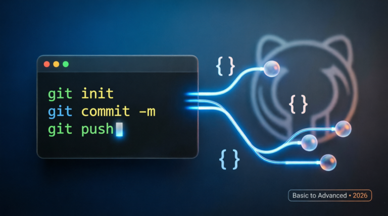 GitHub Tutorial: Learn Git Commands from Basic to Advanced [2026]